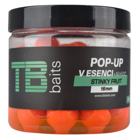 TB Baits Plávajúce Boilie Pop-Up Stinky fruit + NHDC 65 g 16mm